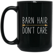 Barn Hair Dont Care I Love Horse Riding Coffee Mug, Tea Mug