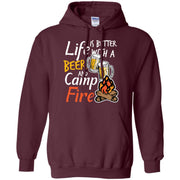 Camping Camp Life Beer Outdoor Men T-shirt