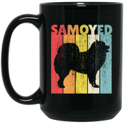 Vintage Samoyed Retro Style Dog Owner Gift Coffee Mug, Tea Mug