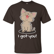 I Got You Cute Cat Animal Circle Game Funny Gift Men T-shirt