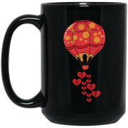 Hot Air Balloon Hobby Love Romance Coffee Mug, Tea Mug