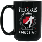 Animal Rescue The Animals Is Calling Coffee Mug, Tea Mug