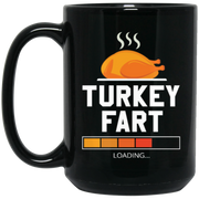 Funny Thanksgiving Turkey Fart Loading Coffee Mug, Tea Mug