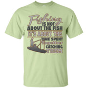 Fishing Is Not About The Fish Men T-shirt