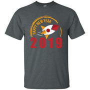 Happy New Year 2019 Rocket Launch Men T-shirt