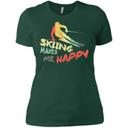 Skiing, Winter Sports, Snowboarding Women T-Shirt