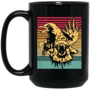 Crows Retro, Gift Idea Coffee Mug, Tea Mug