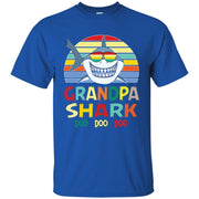Retro Vintage Grandpa Shark Tshirt Men T-shirt