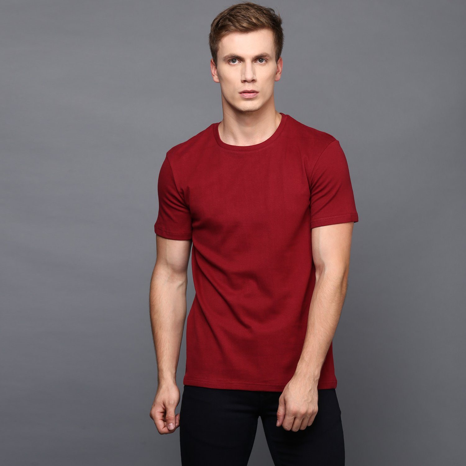 blood red t shirt