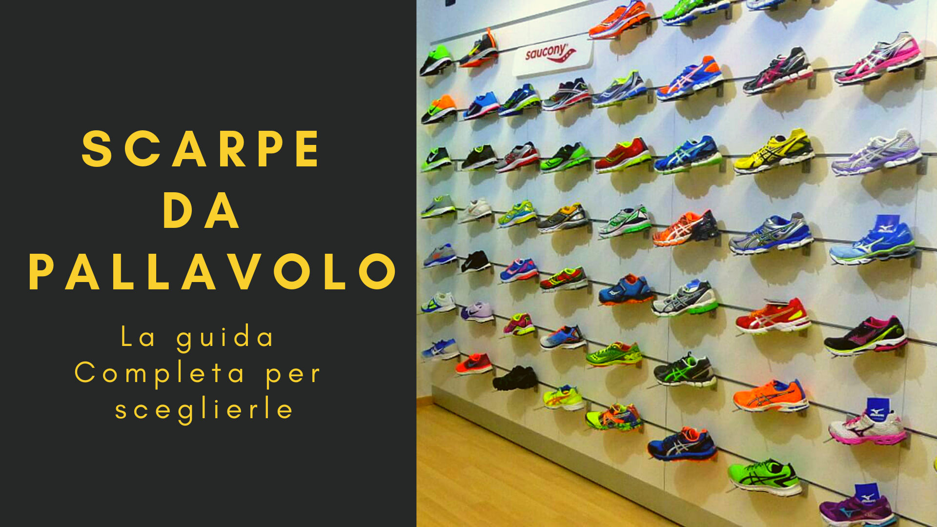 scarpe da pallavolo caratteristiche