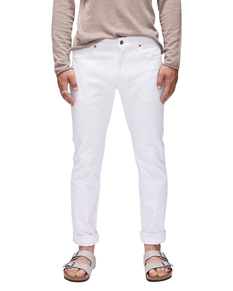 Men's Slim Jeans in White | DSTLD