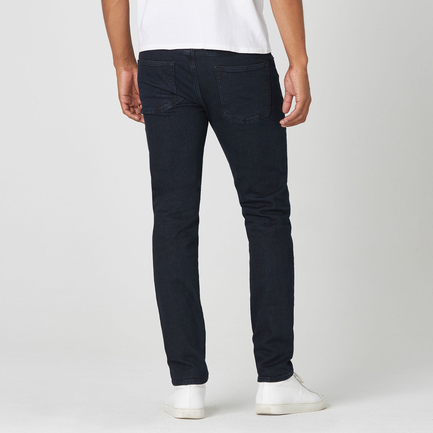 Mens Skinny-Slim Jeans in Midnight Blue Overdye – DSTLD