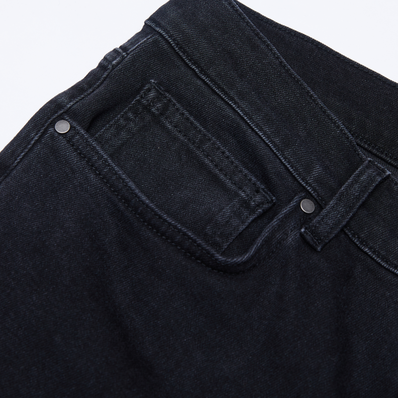 Mens Skinny Jeans in Black Worn – DSTLD