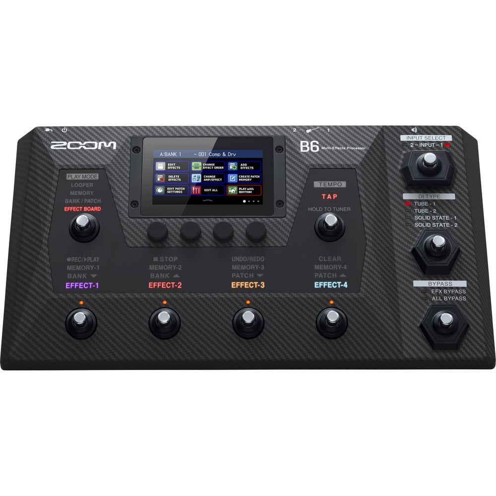 Zoom B6 Bass Multi-Effects Processor