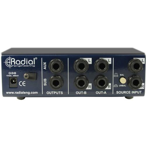 radial mc3 studio monitor controller