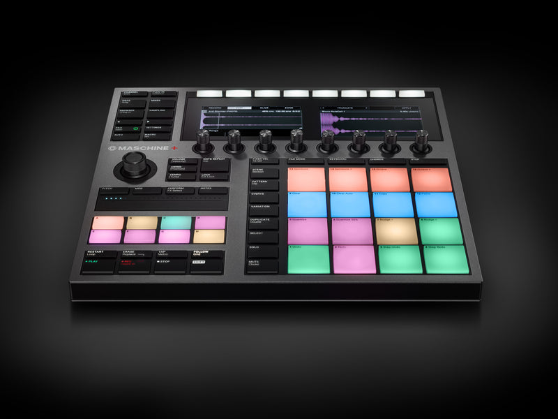 download native instruments maschine plus standalone production and performance instrument