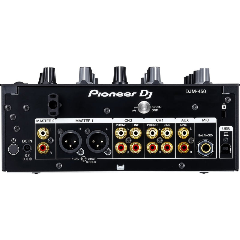 Pioneer DJ DJM-450 Compact 2-Channel DJ Mixer