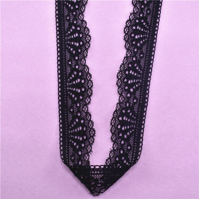 wide cotton lace trim