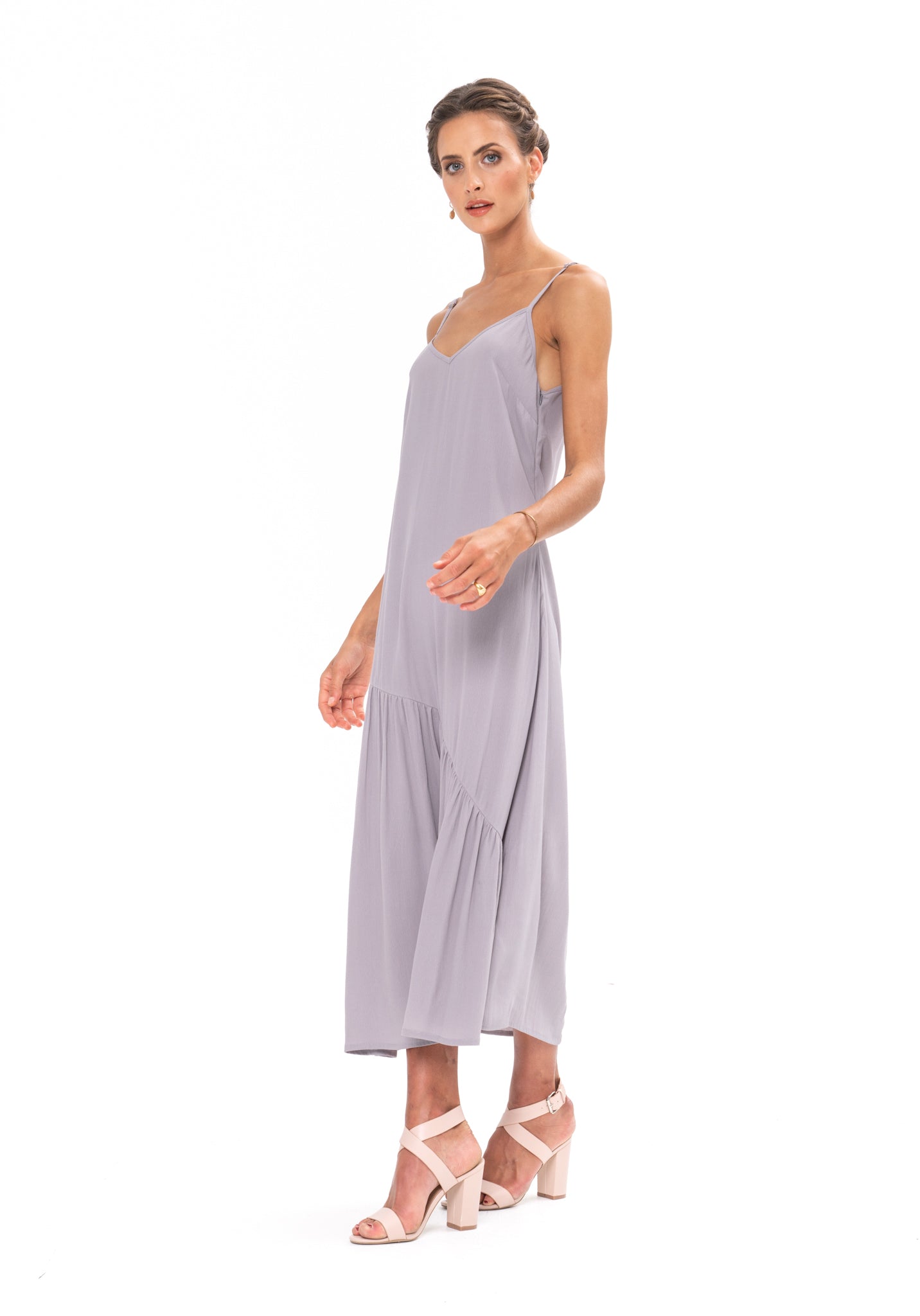 Dreamer Dress - Appaloosa Grey – evolutionbridesmaids