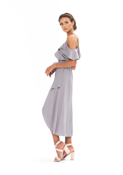 Money Never Lies Dress - Appaloosa Grey – evolutionbridesmaids