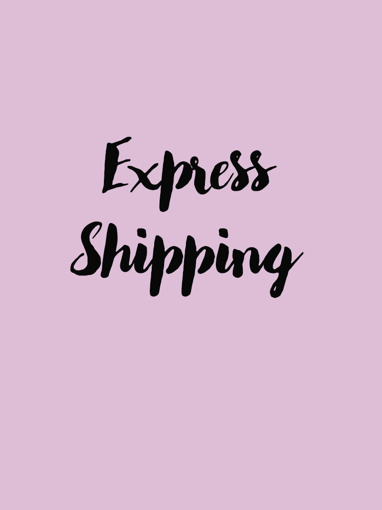 express shipping mnml