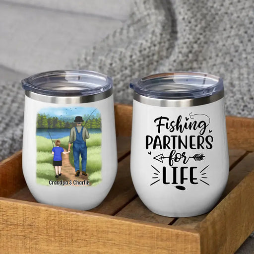 Let's Go Fishing - Personalized Gifts Custom Fishing Wine Tumbler for —  GearLit