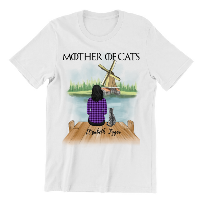 Custom T Shirt The Cat Lady