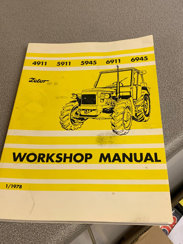 Zetor 5745 manual parts