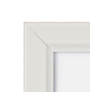 Unmounted White Picture Frame