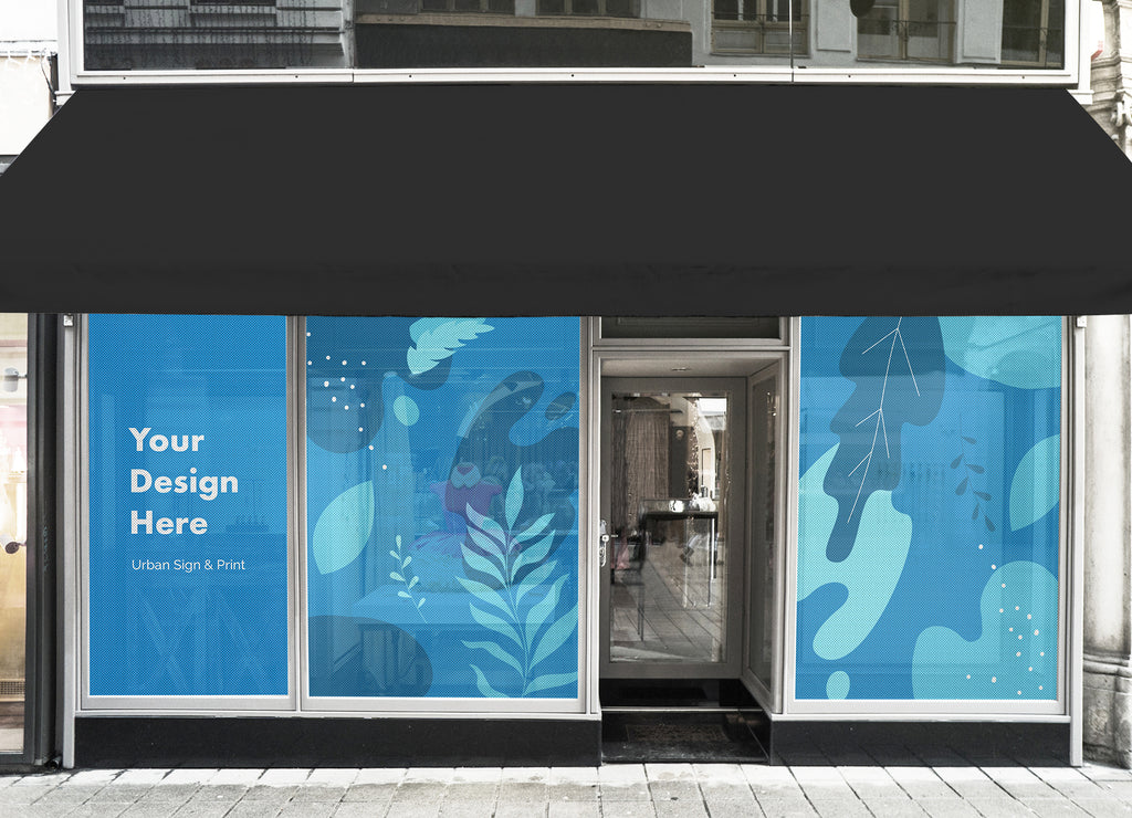 Vinyl Window Decals - Graphic Signage for Storefront Windows