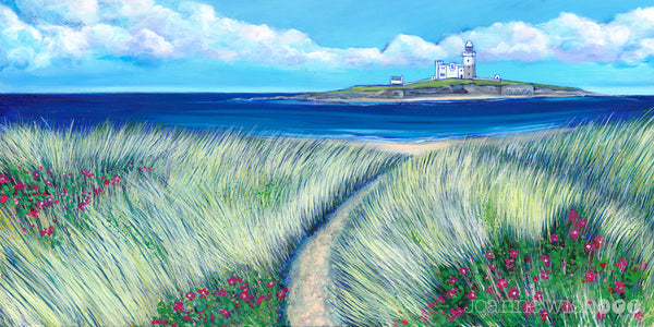 Coquet Island painting of Northumberland
