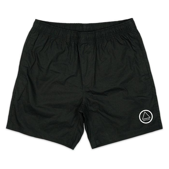 BLACK EVERYDAY SHORTS