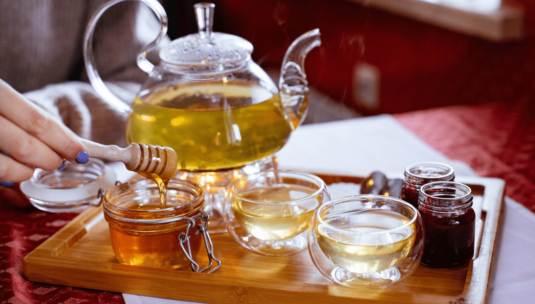 Tea and honey