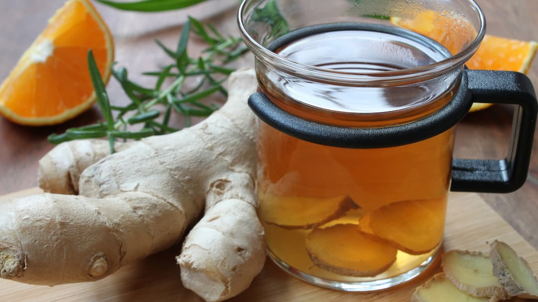 healthy ginger tea