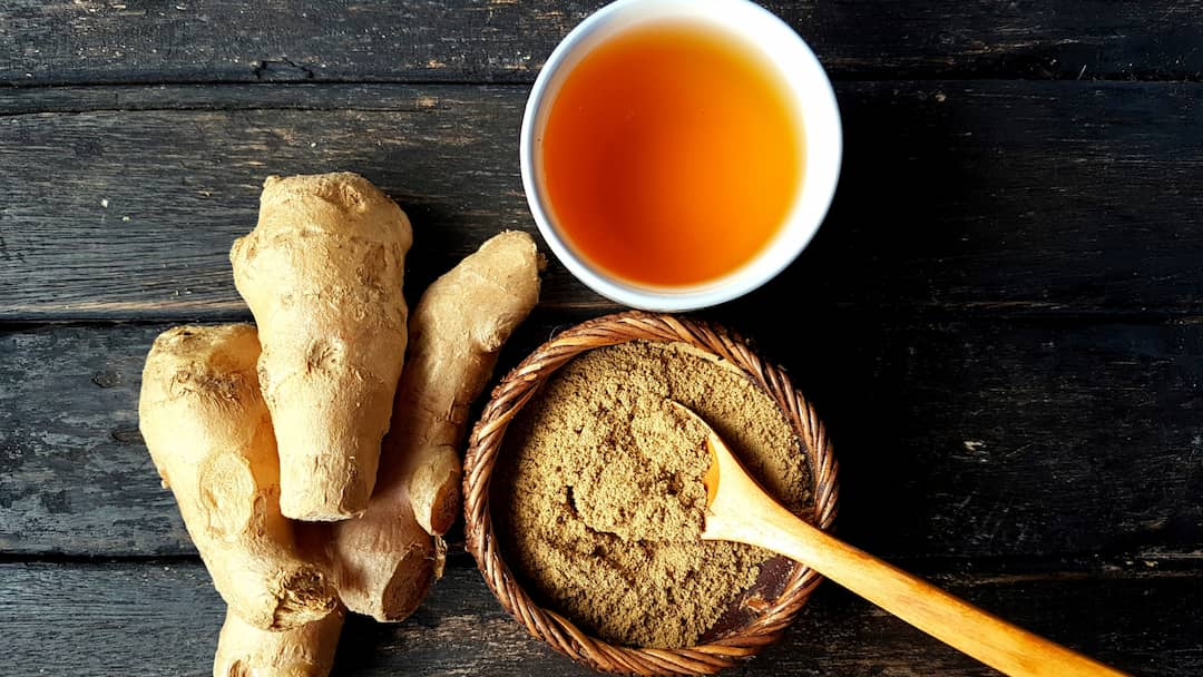 ginger powder tea