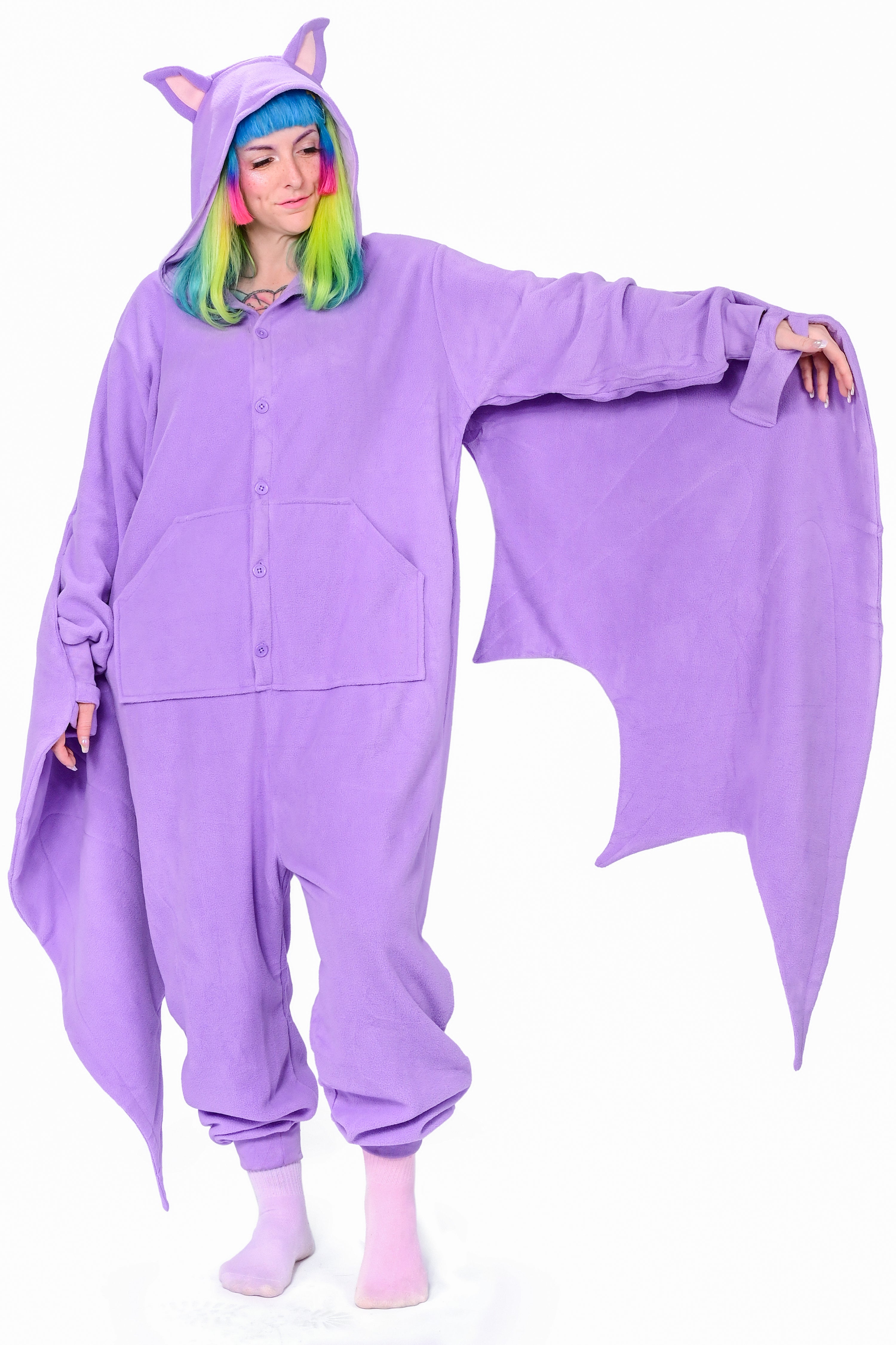 Batty Onesie - Taro - My Violet product image