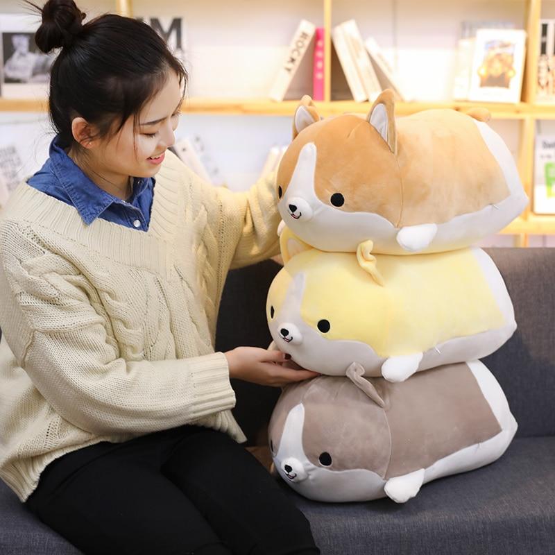 large corgi plush