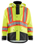 Blaklader Hi-Vis Polyester PU Coated Rain Jacket