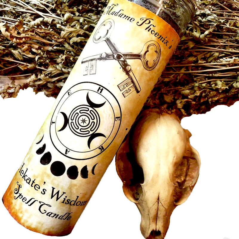 Heckate's Wisdom Spell Candle