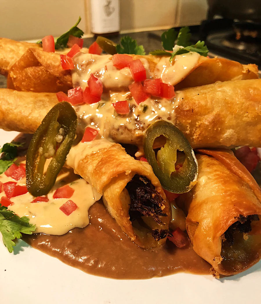 Old Bones Chilli Co Chile Con Queso Taquito