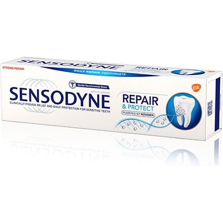 sensodyne repair and protect novamin