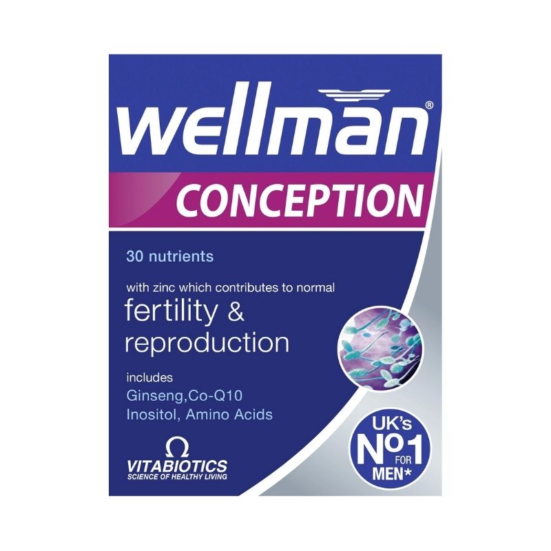 Vitabiotics Wellman Conception 30 Tablets Phelan S Pharmacy