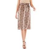 Leopard Print Skirt S-2XL