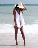 Sexy  V Neck Loose Rompers