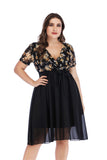 Floral Plus Size Dress  XL-5XL