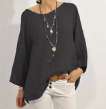 Loose Casual Long Sleeve Cotton Shirt