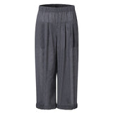 Loose Casual Cotton Linen Wide Leg Pant