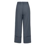 Cotton Linen Loose Pant Literary Trousers