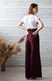 Fashion Loose Cotton Linen Summer Pant