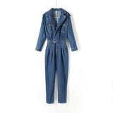 Casual Loose Denim Jumpsuits